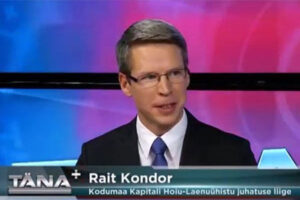 Kodumaa HLÜ juhatuse esimees Rait Kondor räägib Ühistupanganduse teemadel Tallinn TV-s
